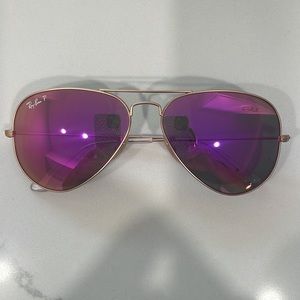 LIKE NEW Aviator By Ray-Ban